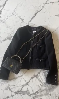 定価150万円ミランダカー愛用シャネルリトルブラックジャケット