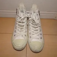 ☆CONVERSE☆コンバース ハイカット ホワイト 白 ☆プリント
