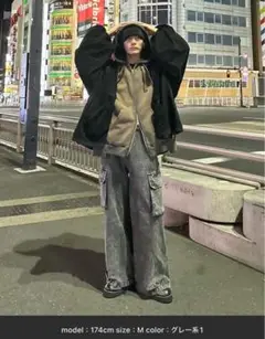 グレー系カーゴパンツ XSサイズ