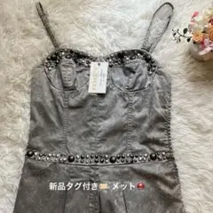 新品　タグ付き　MET タイト　キャミワンピース　イタリア製