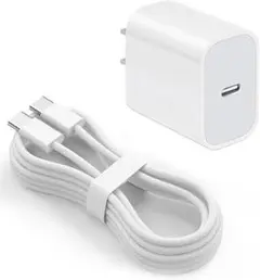 【新品】20ｗ高速充電　タイプC充電アダプタ+ケーブル　iPhone15/16