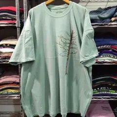 USA古着DIRT SHIRT 小鳥 両面プリントＴシャツ