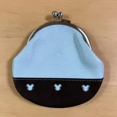 キタムラ・コインケース 小銭入れ ディズニーコラボ 馬蹄型 KITAMURA × Disney 馬蹄型コインケース 限定品 レザー 男女兼用