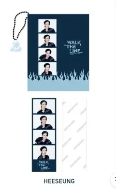 未開封】HEESEUNG WALK THE LINE 4カットフォトとバインダー
