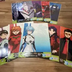 一番くじ 新世紀エヴァンゲリオン劇場版 H賞 クリアポスター 9種