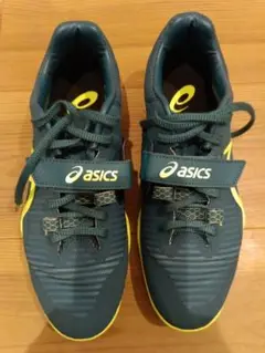 asics throw pro 2 投擲シューズ 28cm ダークグリーン
