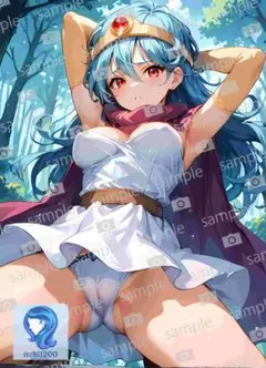 【まとめ買い割引対象】0190　アートポスター　A4サイズ　美女