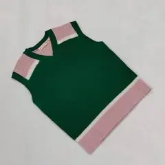 ⭐ユニクロ⭐ベスト ニット UNIQLO カラフル ボーダー スリム おしゃれ