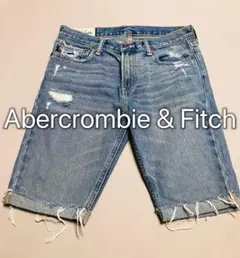 アバクロンビーアンドフィッチ　デニム　ハーフパンツ　160
