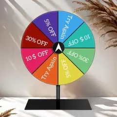 ラスト1点✨️ 美品 ルーレット パーティ カラフル ゲーム 景品