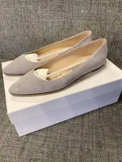 Manolo Blahnik マノロブラニク フラットパンプス
