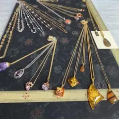 まとめ売りアクセサリーG58☆ネックレス22点オークション