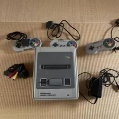 スーパーファミコン 本体 コントローラー2個付き