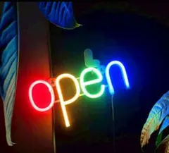 LEDネオンライト　OPEN 看板　店舗　インテリア　ネオンサイン　アメリカン
