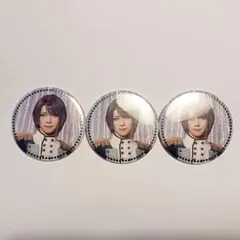 刀ミュ 祝賀祭 缶バッジ 松井江 3個セット 目出度歌誉花舞