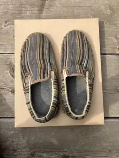 VANS ストライプ スリッポン 9