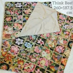 美品✨シンクビー　Think Bee! マルチカバー ゴブラン織　大判