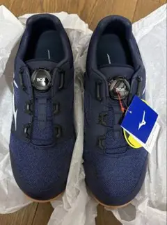 Mizuno BOA ネイビー 安全靴　箱付き