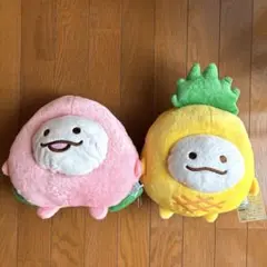 ふわたん なりきりフルーツ ぬいぐるみ 2種セット