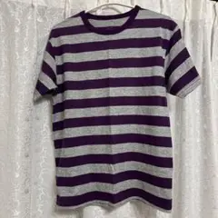 半袖 Tシャツ URBAN RESEARCH DOORS 紫 ボーダー