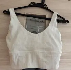 Lululemon ブラトップホワイトサイズ:4