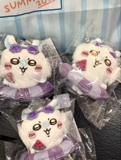 【中国限定】ちいかわ miniso 猛暑の夏 ぬいぐるみマスコット モモンガ