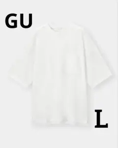 GU ＊ ルーズフィットT(5分袖) メンズ