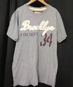 メンズ　半袖　Tシャツ　グレー　Lサイズ