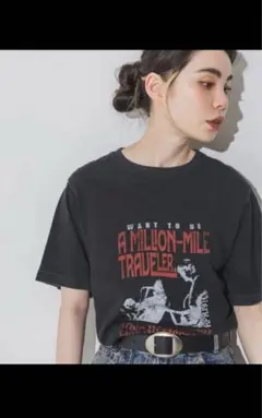 jeanasis(ジーナシス)＊ビンテージROCK SS TEE(Tシャツ)＊M