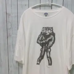 Tom of Finland トムオブフィンランド 白Tシャツ XLレア希少