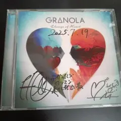 GRANOLA Change of Heart サイン入り