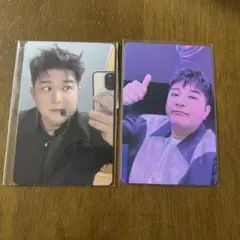 (シンドン2枚セット①)superjunior25 ラキドロ未開封 封入トレカ