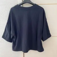 AZULbymoussy マウジー Tシャツ トップス ライン ブラック 半袖