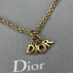 美品 Dior クリスチャンディオール ネックレス ゴールド ヴィンテージ