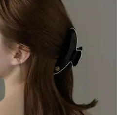 muku ヘアクリップ　ブラック