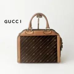 GUCCI オールドグッチ ヴィンテージ ハンドバッグ GGストライプ 流れ星