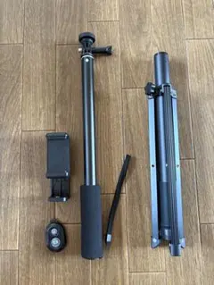 自撮り棒 リモコン付き