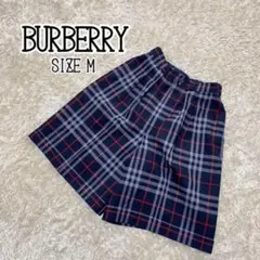 《美品》バーバリー ハーフパンツ ノバチェック ネイビー