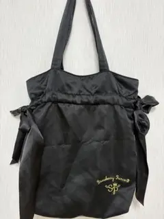 すとぷり バッグ リボントートバッグ 黒