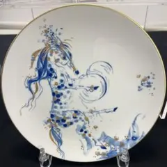 【希少】マイセン 2002 シンバルを打ち鳴らす陽気な馬 プレート 皿【美品】