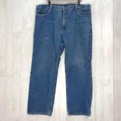 フルブルー　ストレートデニム　42×30
