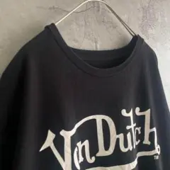 古着 アメリカ輸入 両面プリント Tシャツ 半袖 XLサイズ 黒色