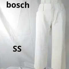 bosch ボッシュ ホワイト ストレートカットパンツSS ◆㉗