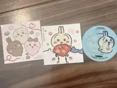 ちいかわ　ノベルティ３枚セット販促ステッカー　バレンタインだ