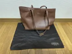 COACH ブラウン トートバッグ 保存袋付き
