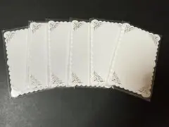 スカラップエッジメッセージカード