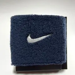 NIKE リストバンド　ネイビー　1個　ナイキ　スポーツ　テニス　新品未使用