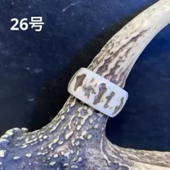 幸運の鹿の角リング323