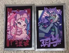 はなぶし 個展 あざとパジャマチェキ 2枚セット