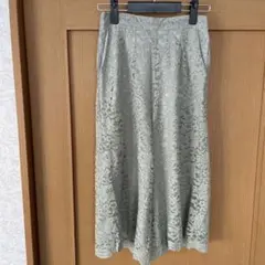 ✴️お値下げ✴️レディースガウチョパンツ　モスグリーン